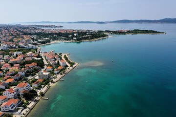 Naklejka na ściany i meble City of Zadar, Croatia