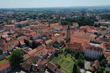 Obraz premium European Old Town from above!