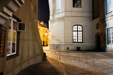 2022-10-24 evening views Old Town  Warsaw Poland