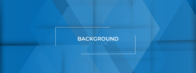 Blue business brochure, abstract background. Modern blue corporate concept business.
