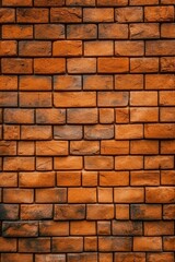 Fototapeta premium simple Orange color brick texture background