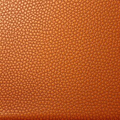 simple Orange color leather texture background 