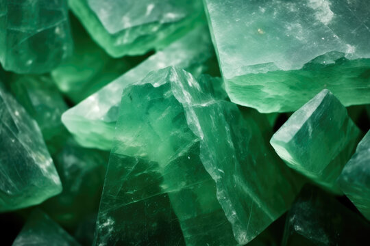 Glistening Aventurine: A Captivating Background Texture Resembling Sparkling Green Gemstone