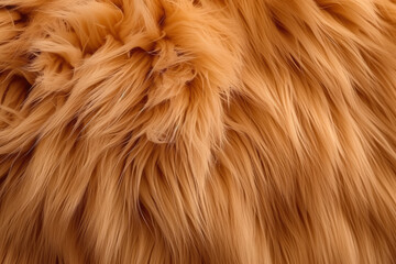 Unveiling the Intricate Microscopic Detail of Luxurious Synthetic Fur