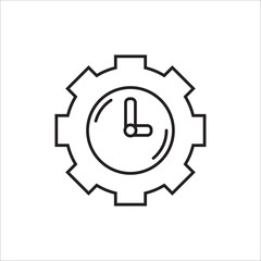mass production, settings neumorphic style vector icon, infographic concept, industrial production.