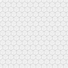 Fototapeta premium Vector illustration of a seamless rectangular diamond pattern on white background