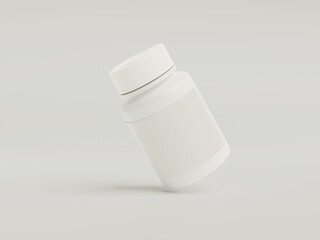 Blank Medicine Pils Bottle Mockup