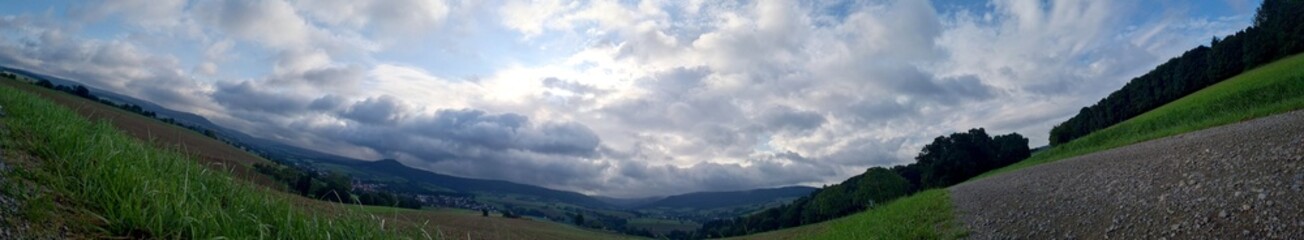 cloudy sky wonderful panoramic shot