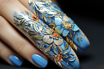 A rainbow-colored makeup and nail design collection for every holiday and time of year.