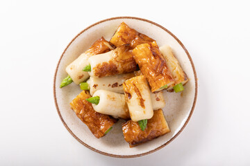 アスパラちくわ炒め