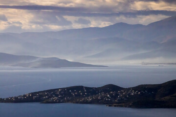 Village by the Aegean Sea