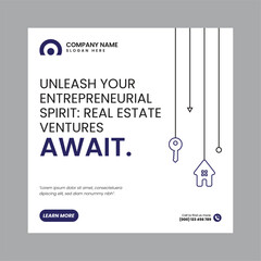 Real Estate Social Media Post Template, property, investment, home, dream, opportunity, market, listings, buyers, sellers, agents, mortgage
