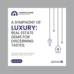 Real Estate Social Media Post Template, property, investment, home, dream, opportunity, market, listings, buyers, sellers, agents, mortgage