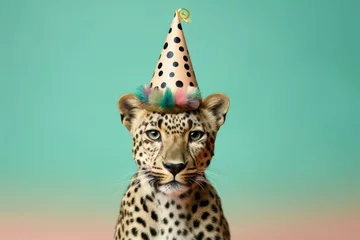Fotobehang Jaguar's Party Invitation © dasom