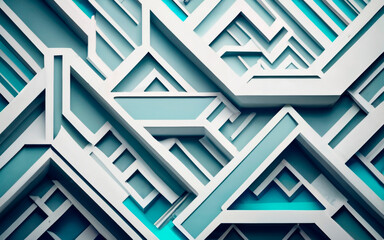 Fototapeta premium Modern and futuristic architecture