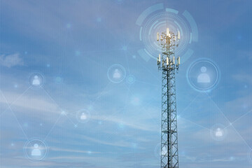 Obraz premium Signal tower