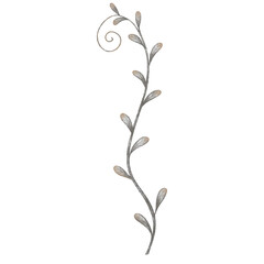 Watercolor Halloween Clipart illustration on a Transparent background 