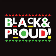 Stylish , fashionable  and awesome black history month quotes typography  illustrator