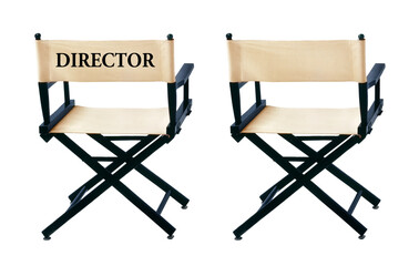 directors chair isolated