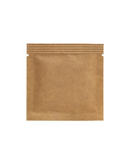 Blank paper sampler of cosmetics mockup