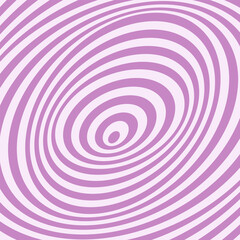 Optical Illusion Stripes Texture. Abstract Geometric Background Vector Design. Op Art Illustration.