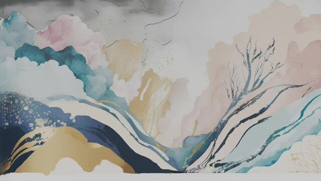Up to 4K resolution, Colorful, simple and sparkling backgrounds, Generative AI and blender