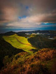 miradouro da grota do inferno sao miguel island in the azores