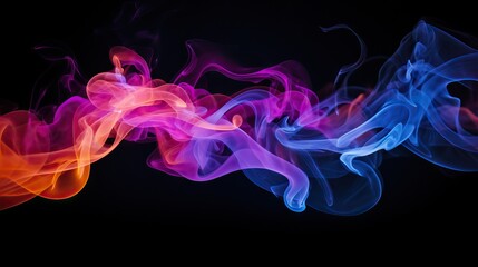 Motion Color drop in water,Ink swirling in ,Colorful ink abstraction. Wallpaper background concept