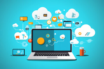 cloud computing concept