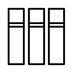 Book Case Education Outline Icon