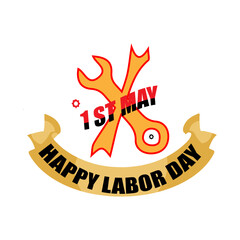 Happy Labor Day. Vector design