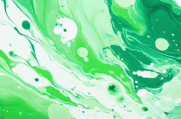 Fototapeta na wymiar Green and white abstract background