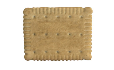 Cracker Cookie 3D Illustration