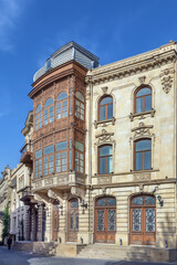 Street in Old City Baku, Azerbaijan