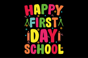 Fototapeta premium this my back to school t-shirt design