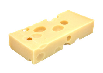 Emmental cheese / Transparent background