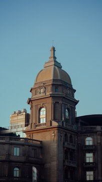 Una gran c&uacute;pula en el barrio Carrasco en Montevideo, Uruguay