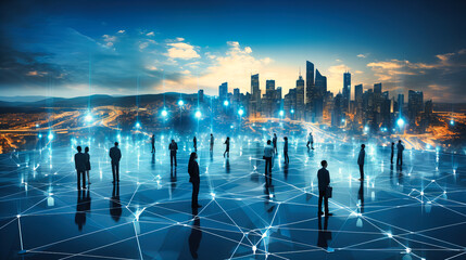 Global teams collaborating in real-time through a unified virtual platform