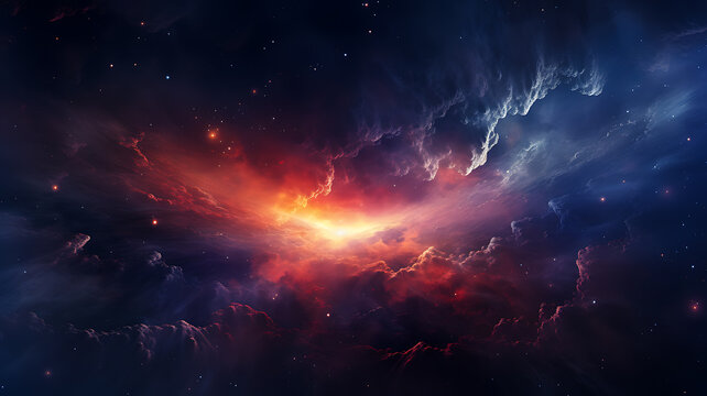 Abstract pattern from space background