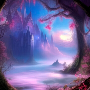 Elves castle in neverland