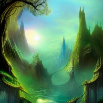 Strange hills in wonderland