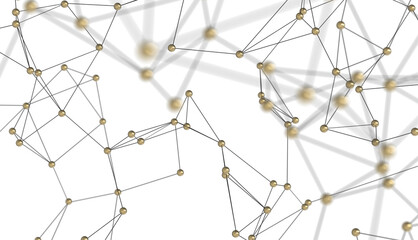 Big data visualization background.Abstract technology