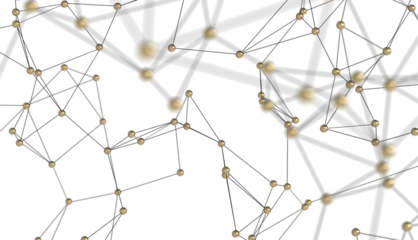 Big data visualization background.Abstract technology