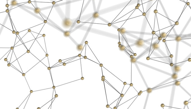 Big data visualization background.Abstract technology