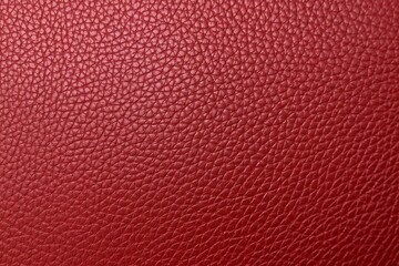 simple Red color leather texture background