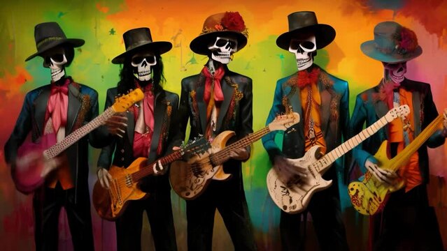 Day of the Dead Musicians