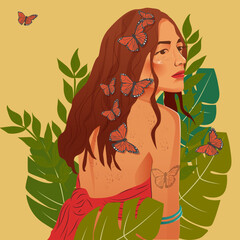 natura and woman © Ana