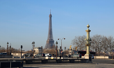 Fototapeta na wymiar Paris landscape, France