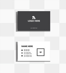 Business card design template, Clean professional business card template, visiting card, business card template.
