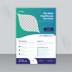 Creative The Best Medical Flyer Or Brochure Design Template